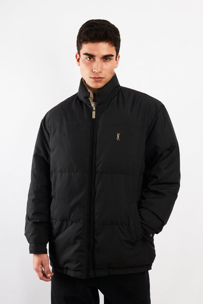 1990 Vintage Yve Saint Laurent Reversible Down Coat (M)
