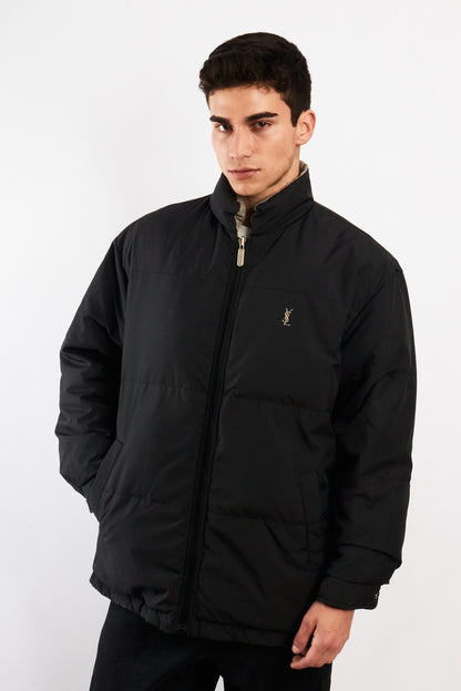 1990 Vintage Yve Saint Laurent Reversible Down Coat (M)
