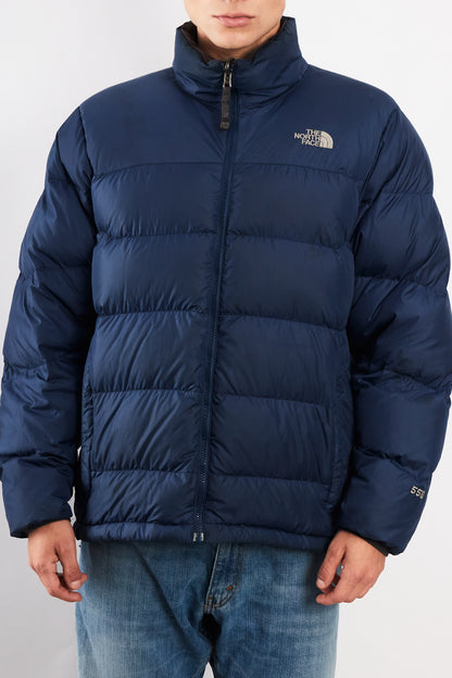 2000 Vintage The North Face Navy Goose Down Puffer Jacket (M/L)