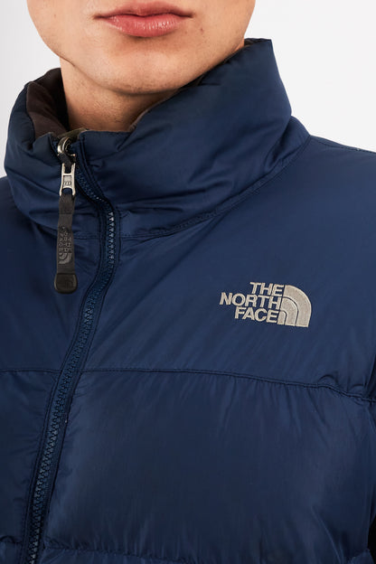 2000 Vintage The North Face Navy Goose Down Puffer Jacket (M/L)