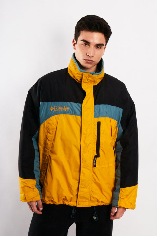 2000 Vintage Columbia Colorblock Impermeable Jacket (L/XL)