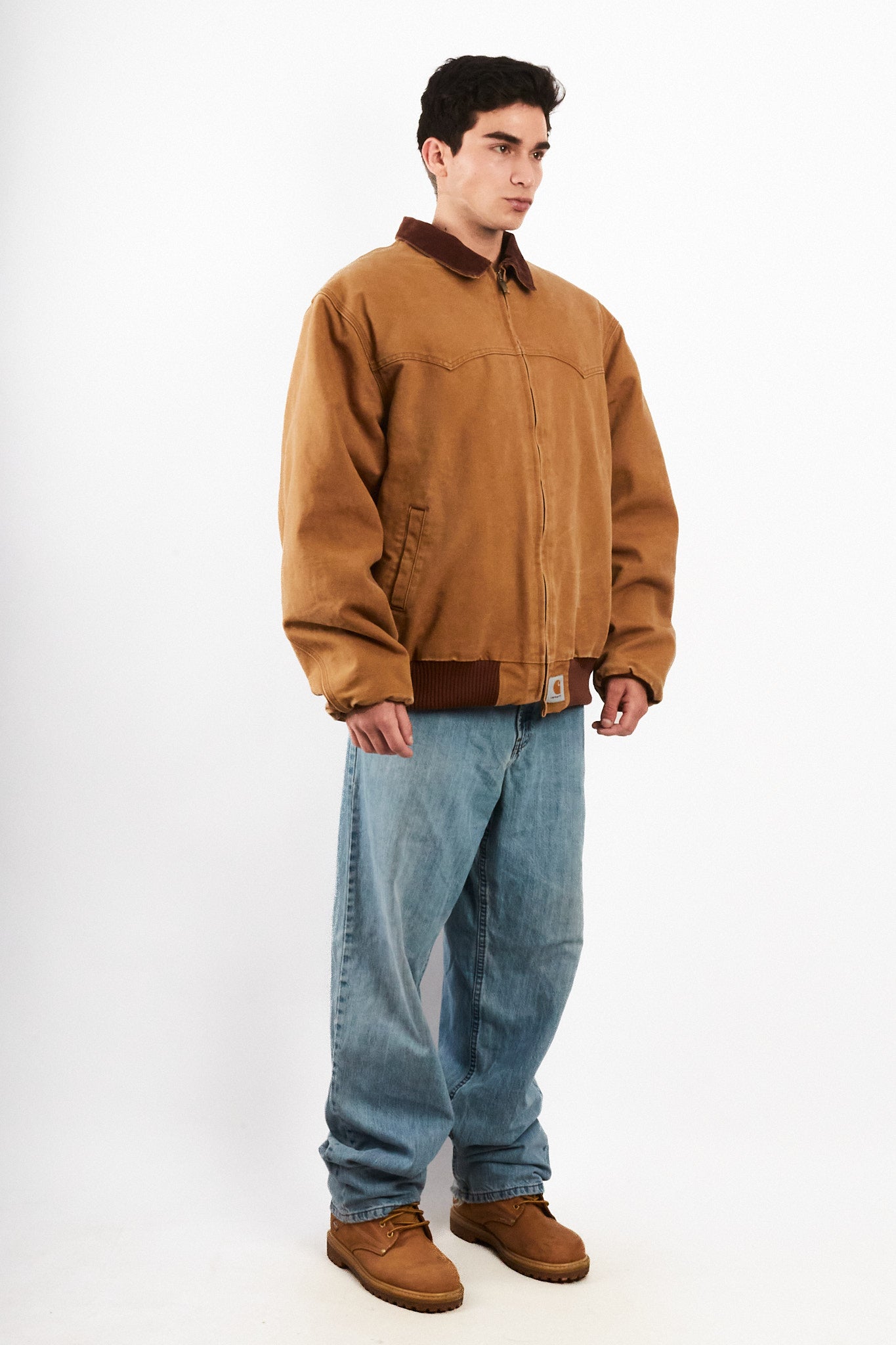 2000 Vintage Carhartt Western Santa Fe Quilted Jacket (XL)