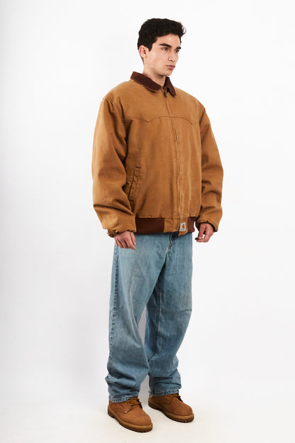 2000 Vintage Carhartt Western Santa Fe Quilted Jacket (XL)