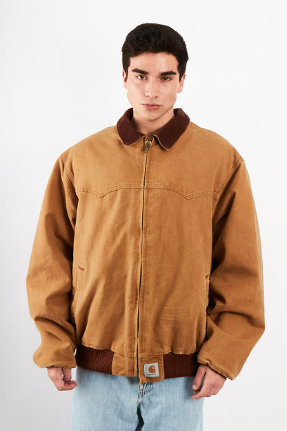 2000 Vintage Carhartt Western Santa Fe Quilted Jacket (XL)