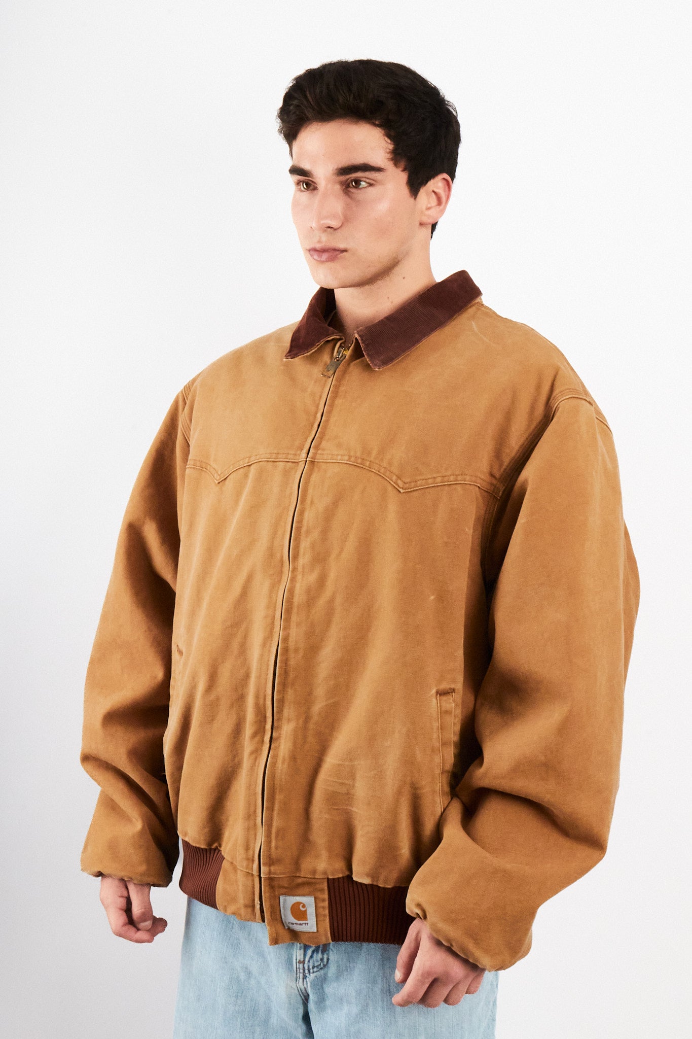 2000 Vintage Carhartt Western Santa Fe Quilted Jacket (XL)