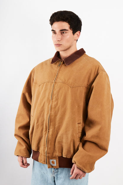 2000 Vintage Carhartt Western Santa Fe Quilted Jacket (XL)