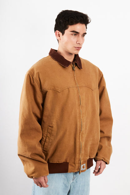 2000 Vintage Carhartt Western Santa Fe Quilted Jacket (XL)