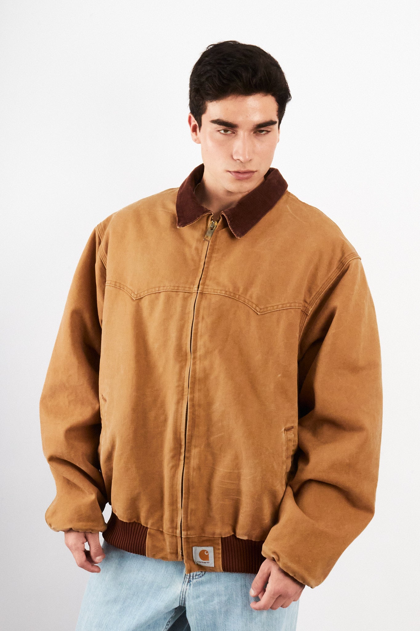 2000 Vintage Carhartt Western Santa Fe Quilted Jacket (XL)