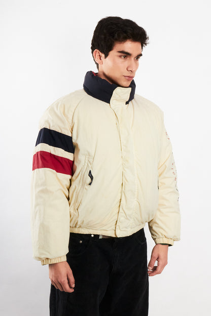 1990 Vintage Nautica Impermeable Down Big Logo/ Puffer Jacket (M/L)