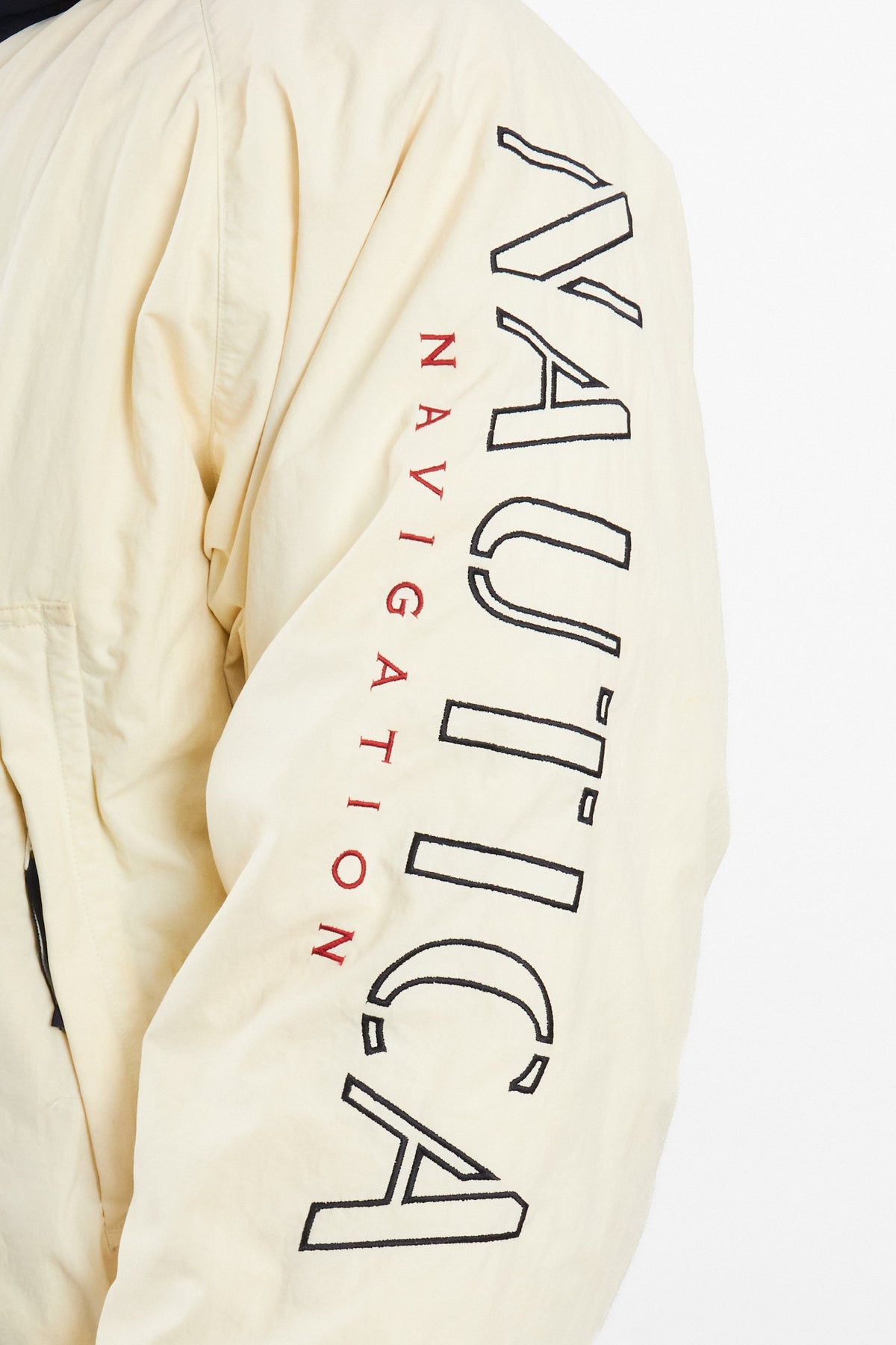 1990 Vintage Nautica Impermeable Down Big Logo/ Puffer Jacket (M/L)