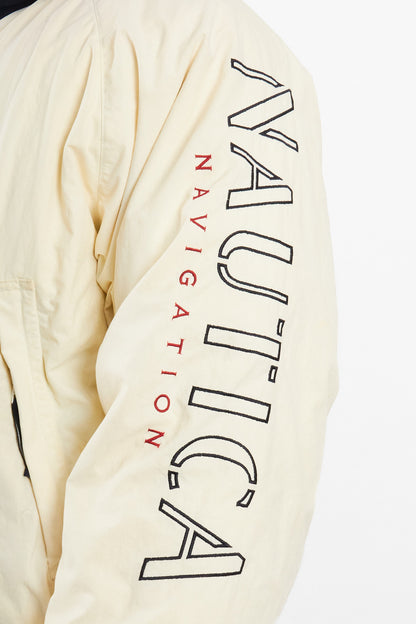 1990 Vintage Nautica Impermeable Down Big Logo/ Puffer Jacket (M/L)
