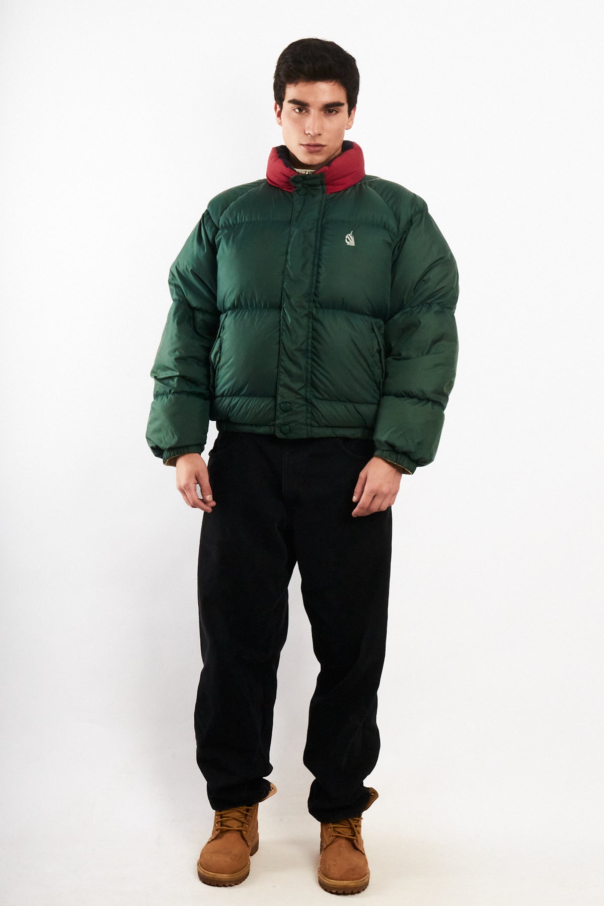 1990 Vintage Nautica Impermeable Down Big Logo/ Puffer Jacket (M/L)