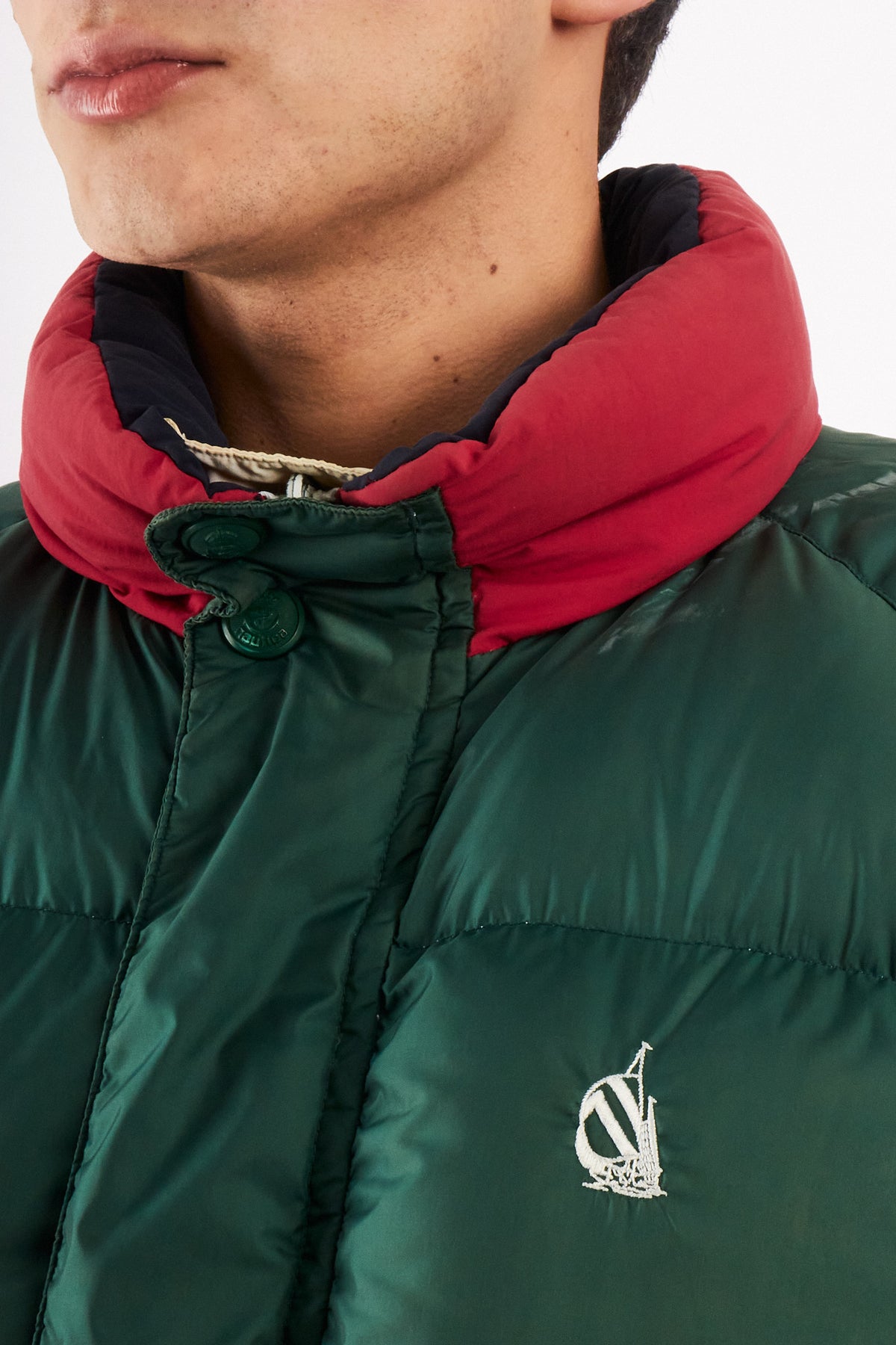 1990 Vintage Nautica Impermeable Down Big Logo/ Puffer Jacket (M/L)