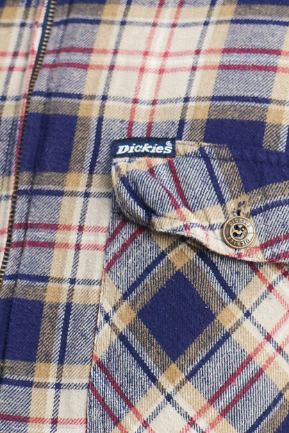 2000 Dickies Work Hooded Flannel Jacket (S)