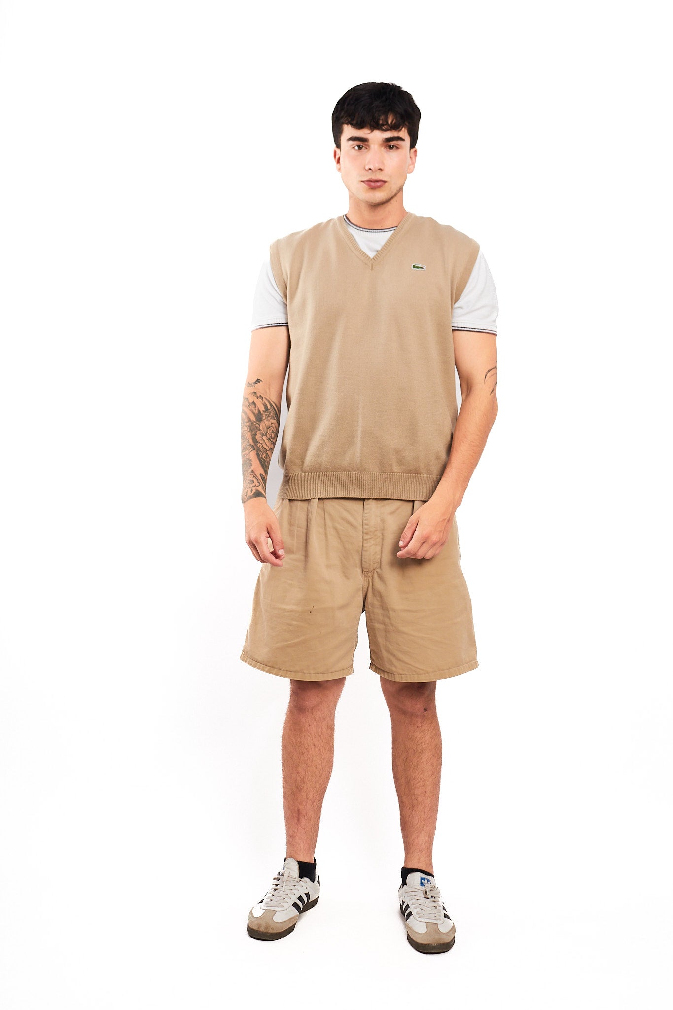 Lacoste Beige Vest (M/L)