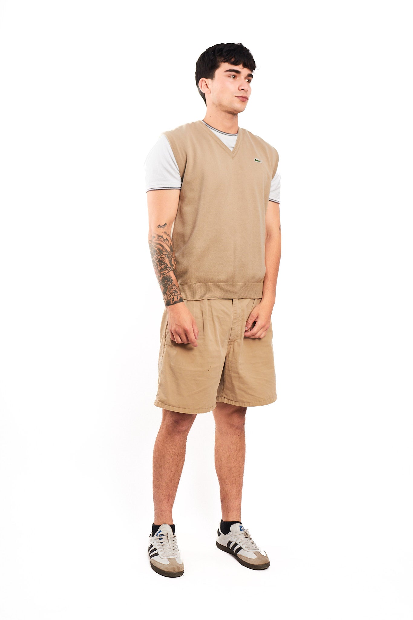 Lacoste Beige Vest (M/L)