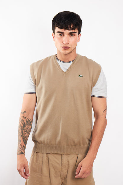 Lacoste Beige Vest (M/L)