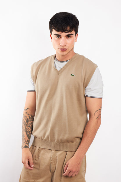 Lacoste Beige Vest (M/L)