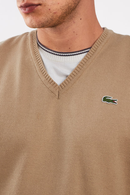 Lacoste Beige Vest (M/L)