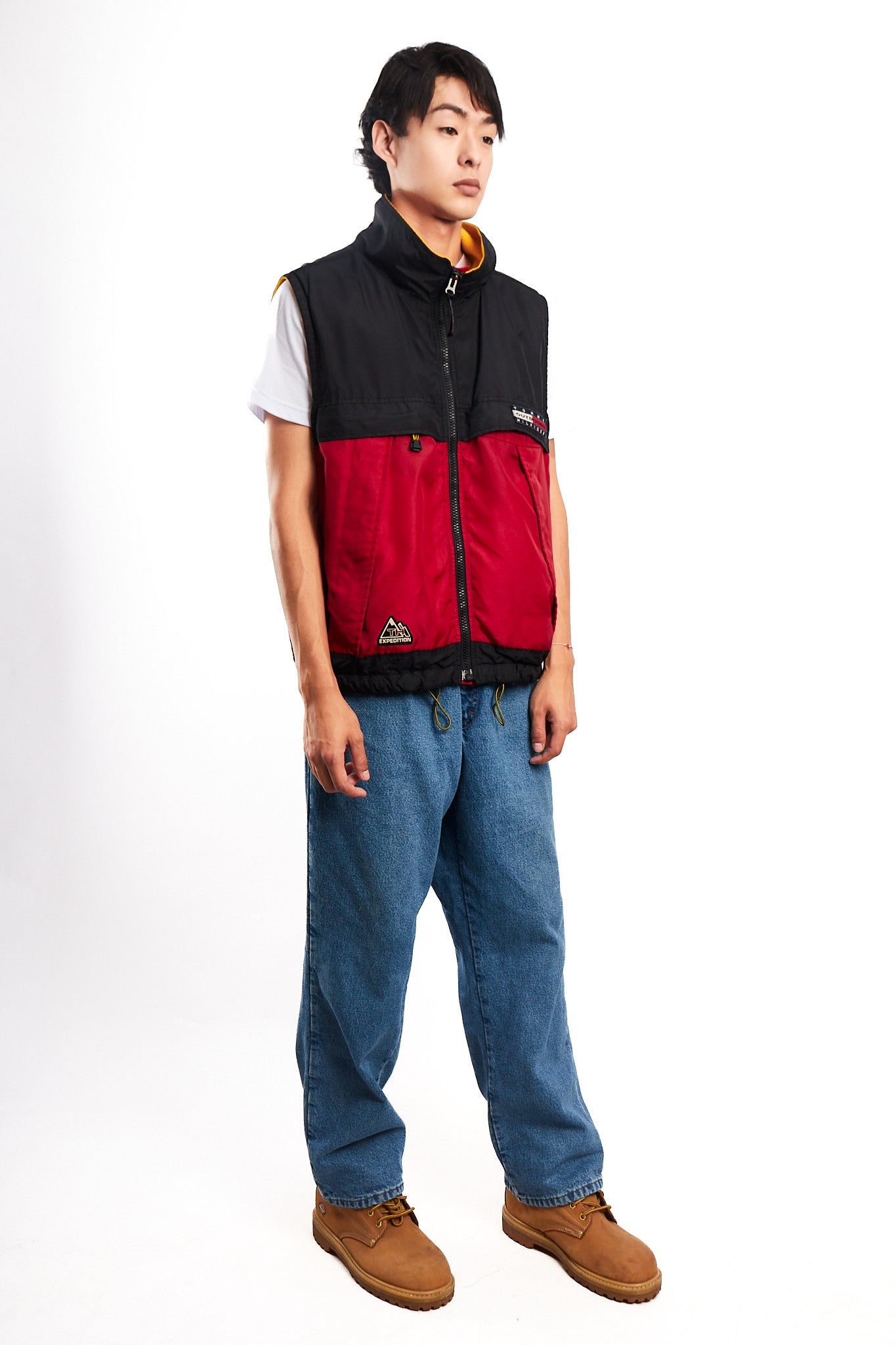 1990 Vintage Tommy Outdoors Colorblock Vest (M/L)