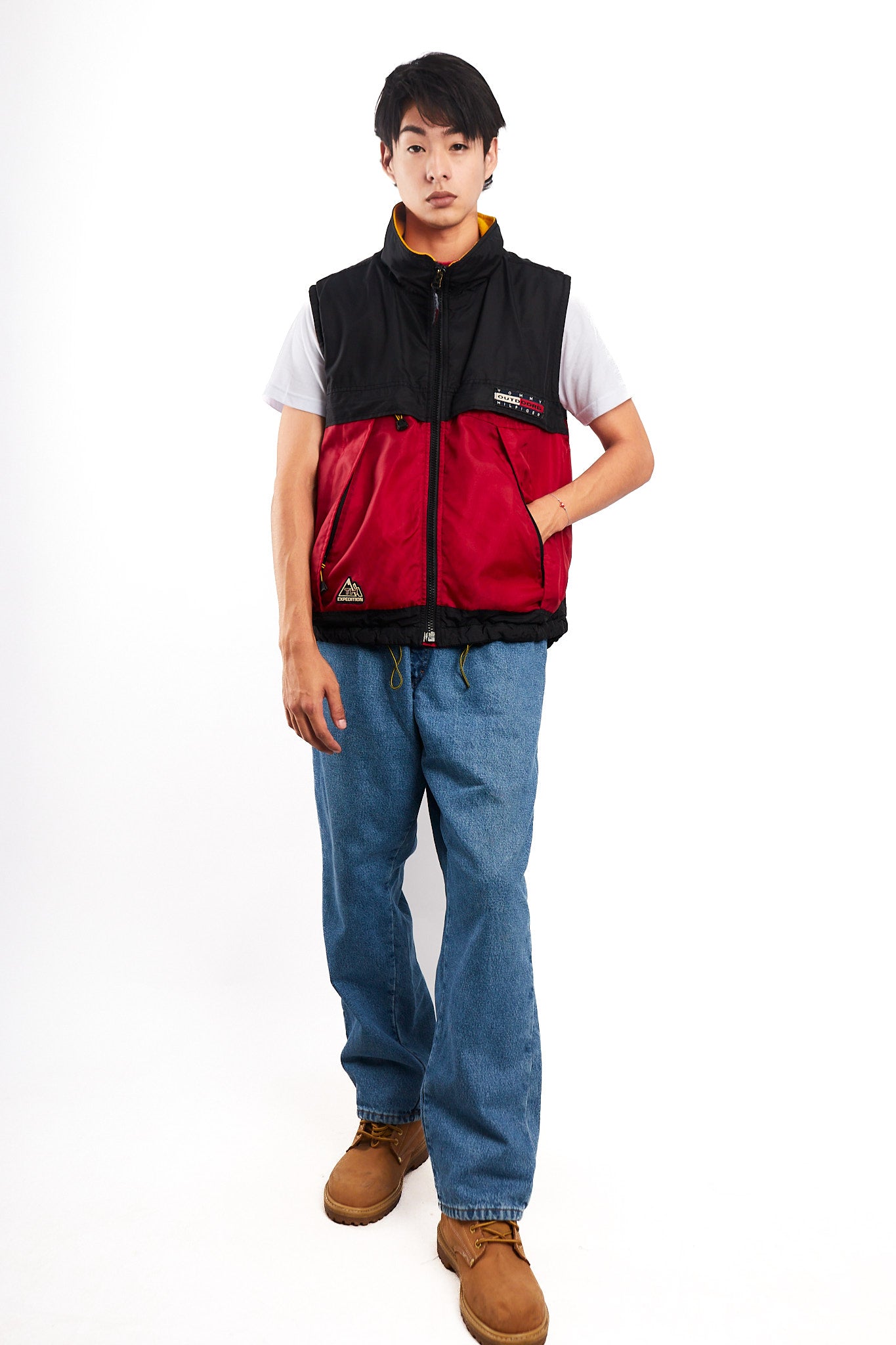 1990 Vintage Tommy Outdoors Colorblock Vest (M/L)