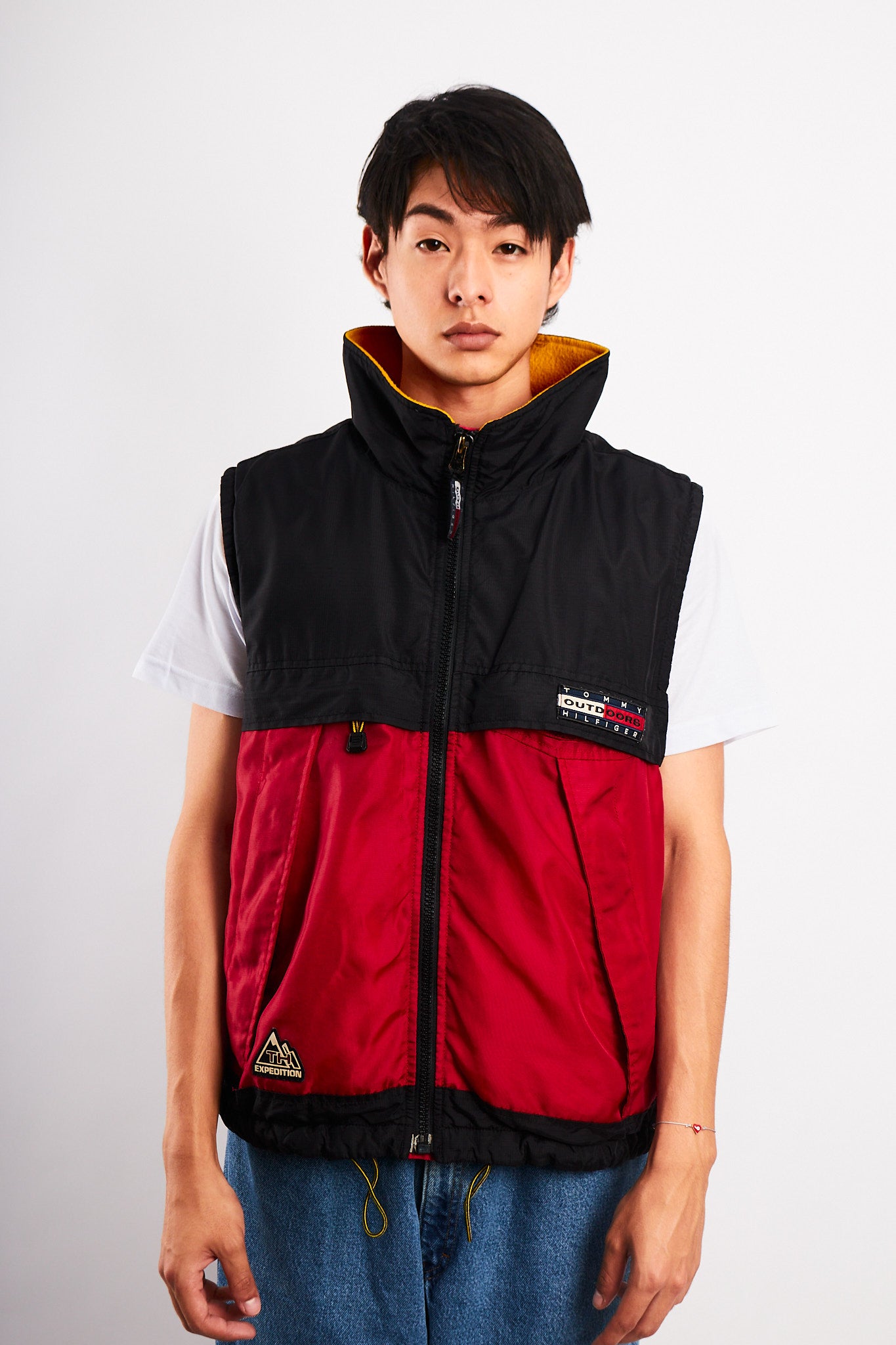 1990 Vintage Tommy Outdoors Colorblock Vest (M/L)