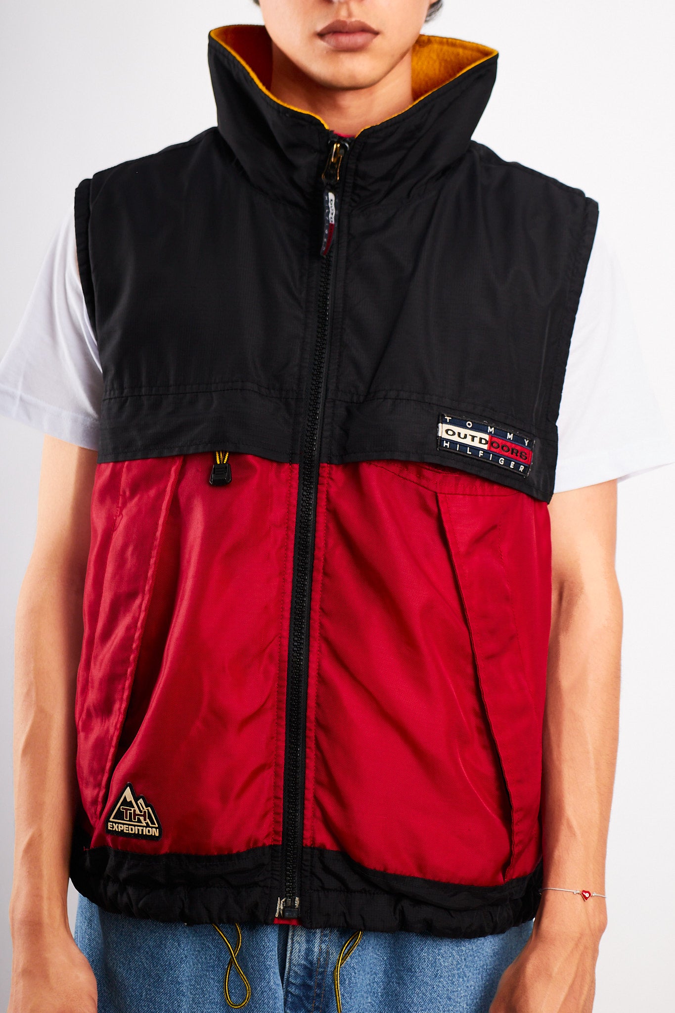 1990 Vintage Tommy Outdoors Colorblock Vest (M/L)