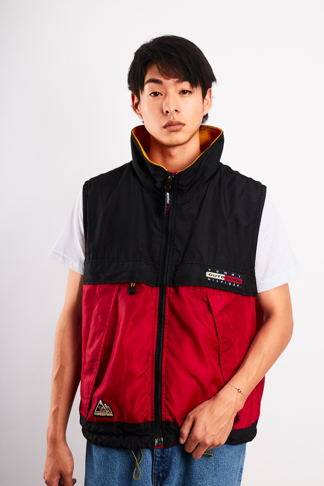 1990 Vintage Tommy Outdoors Colorblock Vest (M/L)