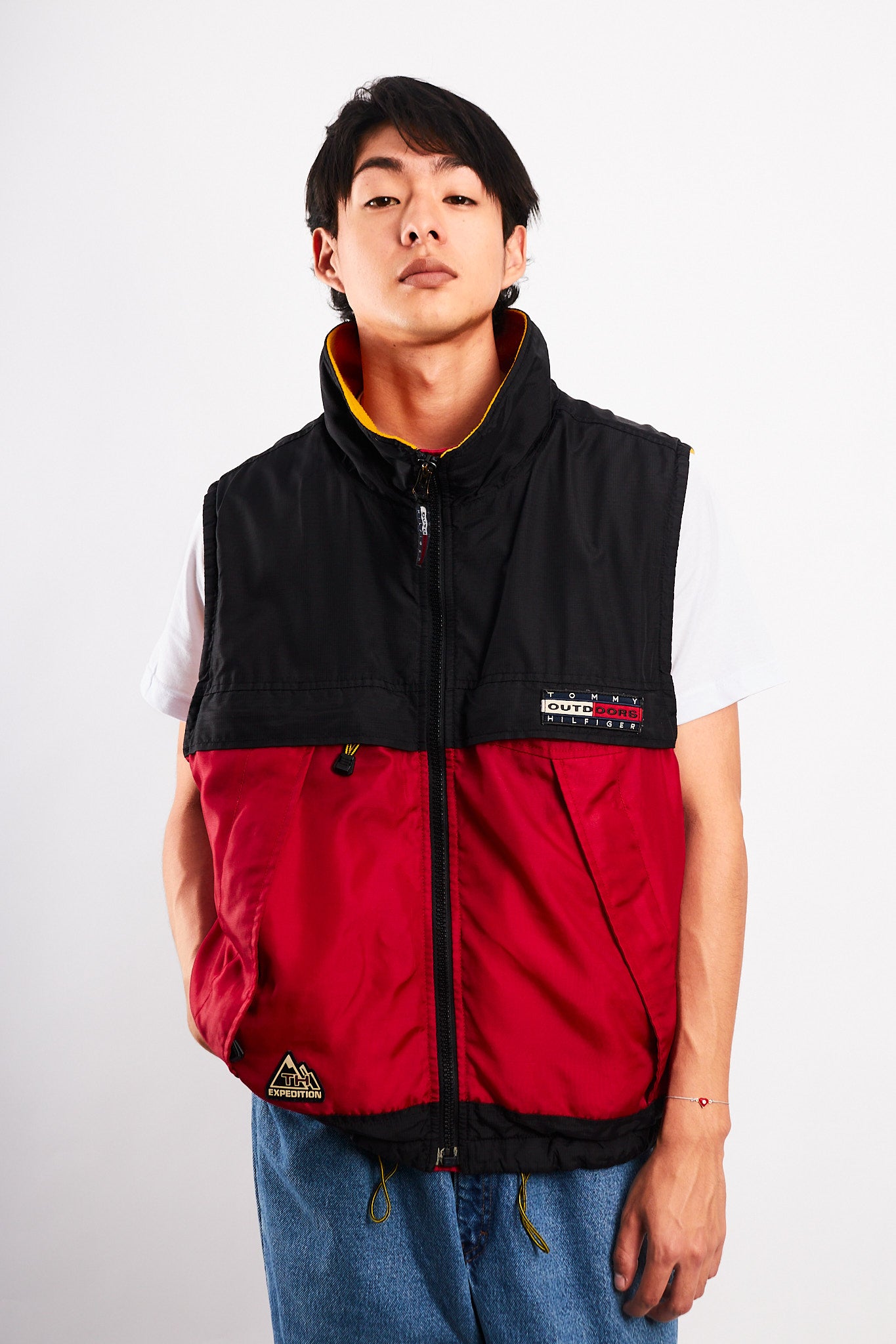 1990 Vintage Tommy Outdoors Colorblock Vest (M/L)