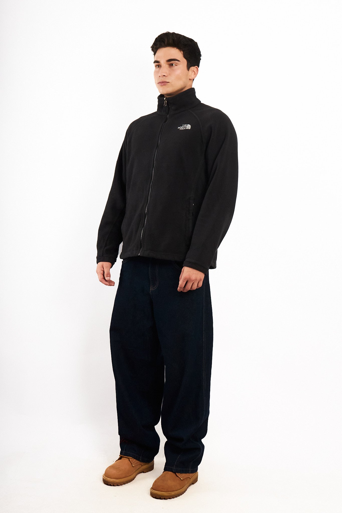 2000 The North Face Black Fleece Jacket (M/L)