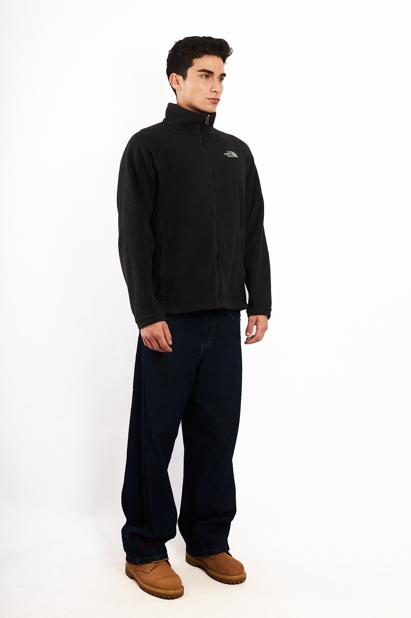 2000 The North Face Black Fleece Jacket (M/L)