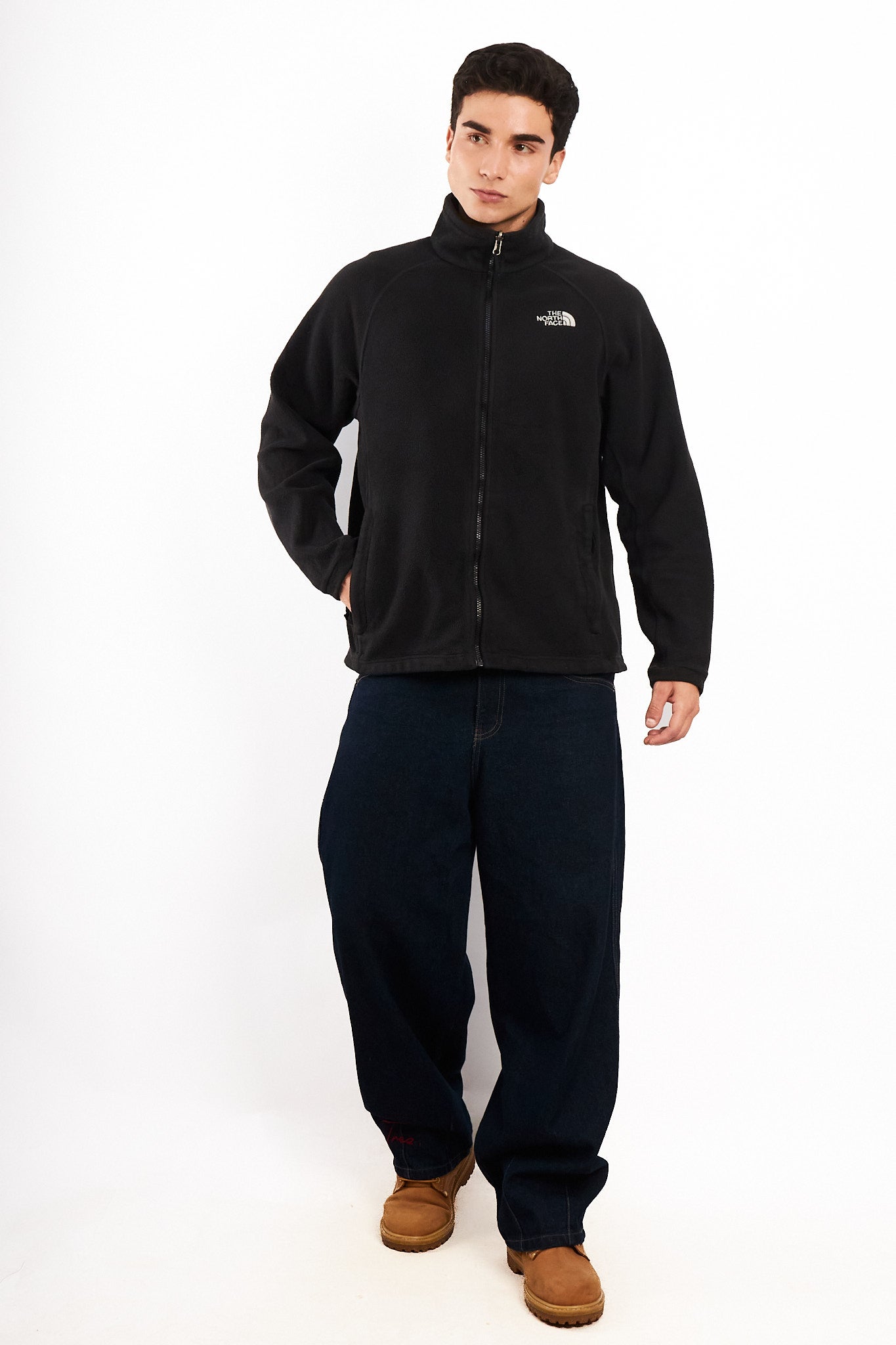 2000 The North Face Black Fleece Jacket (M/L)