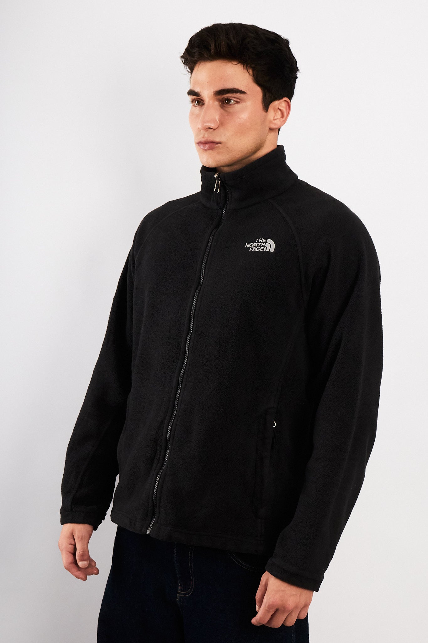 2000 The North Face Black Fleece Jacket (M/L)