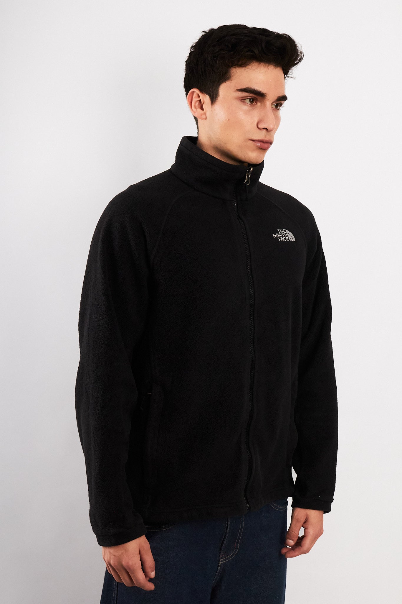 2000 The North Face Black Fleece Jacket (M/L)