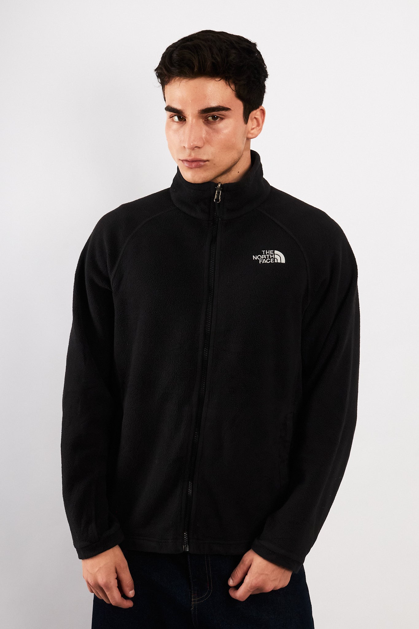 2000 The North Face Black Fleece Jacket (M/L)