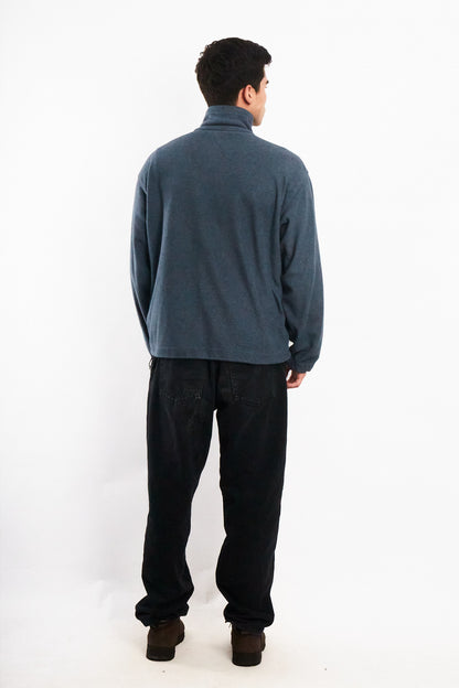 Vintage Columbia Steel Blue Fleece Jacket (M)