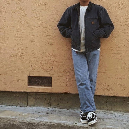 2007 Levi's Sky Blue 505 Regular Straight Fit Jean (32)