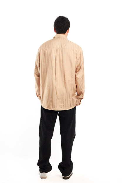 2022 Adidas Gold Striped Shirt (L)