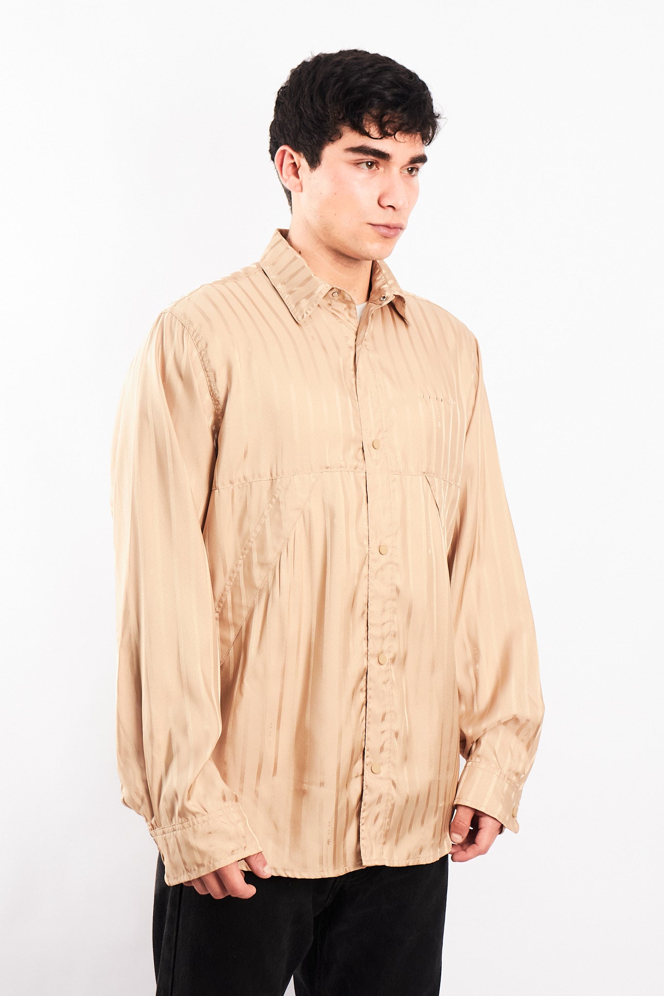 2022 Adidas Gold Striped Shirt (L)