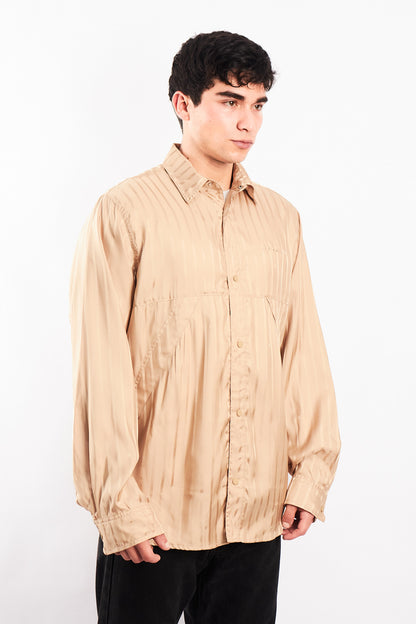 2022 Adidas Gold Striped Shirt (L)