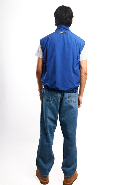 1990 Vintage Tommy Hilfiger Reversible Fleece Vest (S/M)