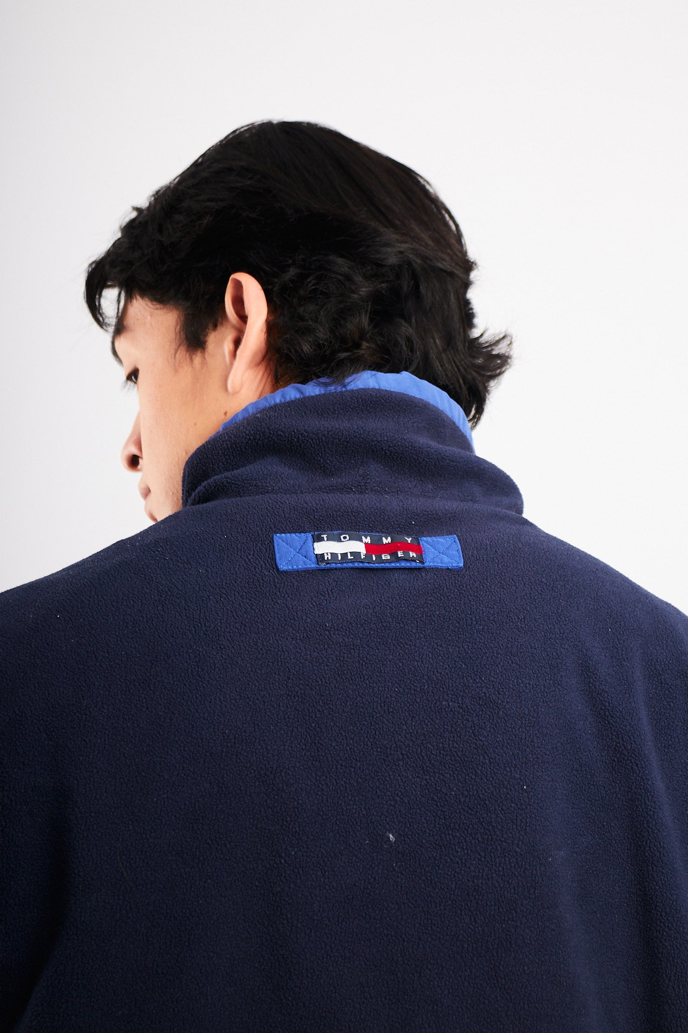1990 Vintage Tommy Hilfiger Reversible Fleece Vest (S/M)