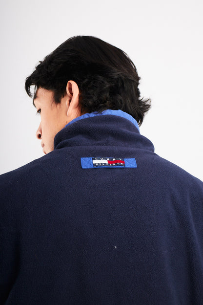1990 Vintage Tommy Hilfiger Reversible Fleece Vest (S/M)