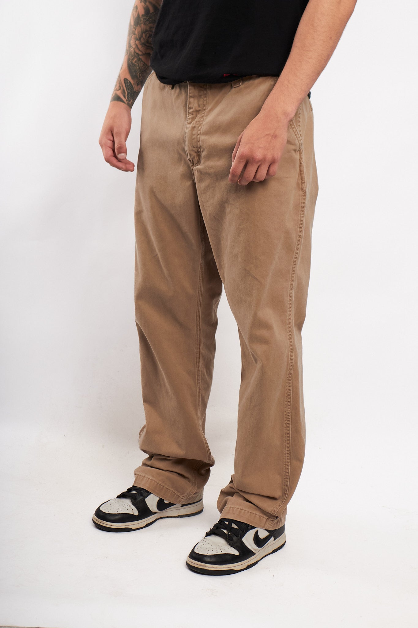 Vintage Carhartt Dark Khakhi Cargo Pant (34/36)