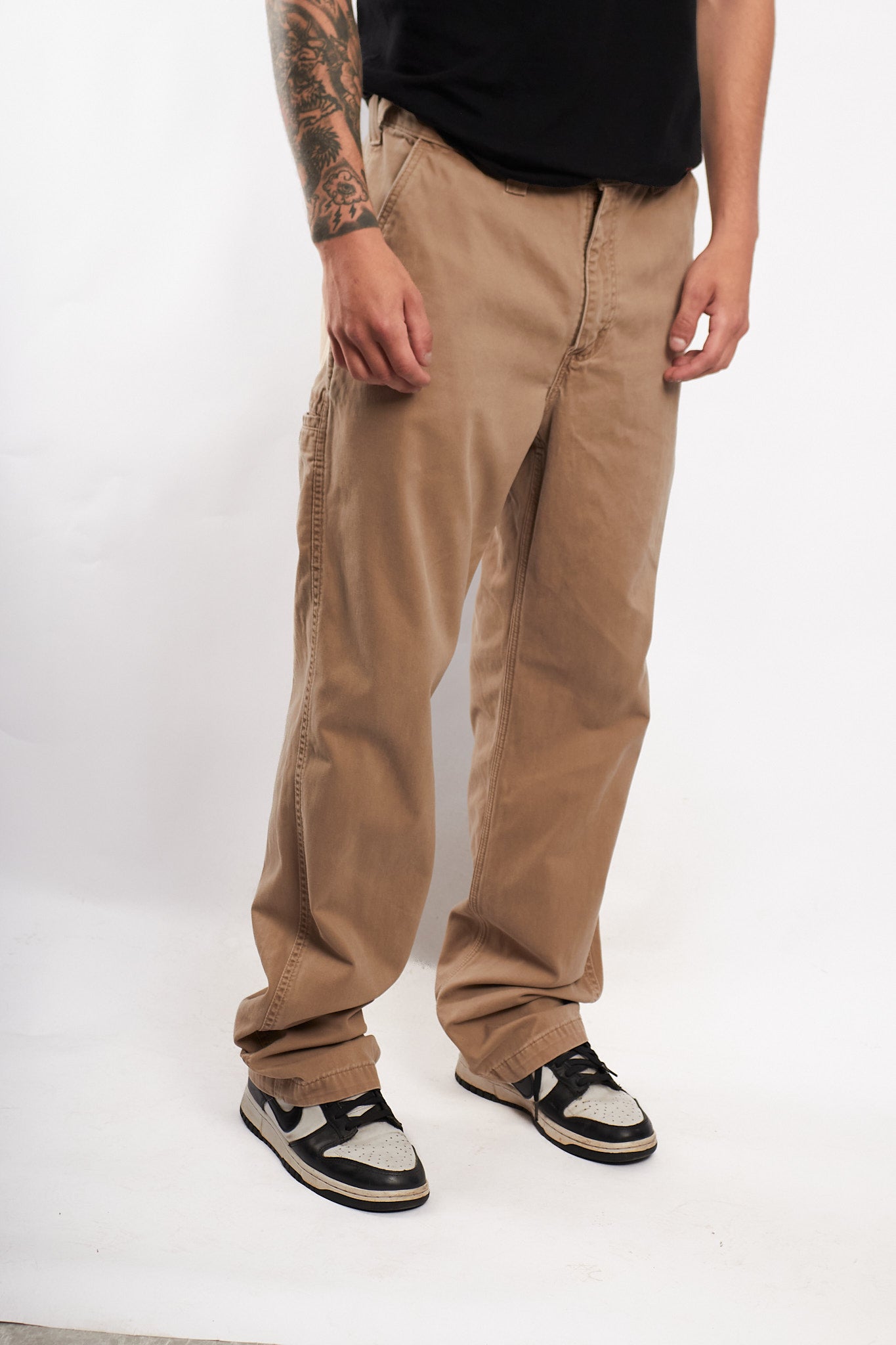 Vintage Carhartt Dark Khakhi Cargo Pant (34/36)