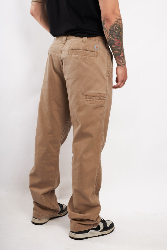 Vintage Carhartt Dark Khakhi Cargo Pant (34/36)