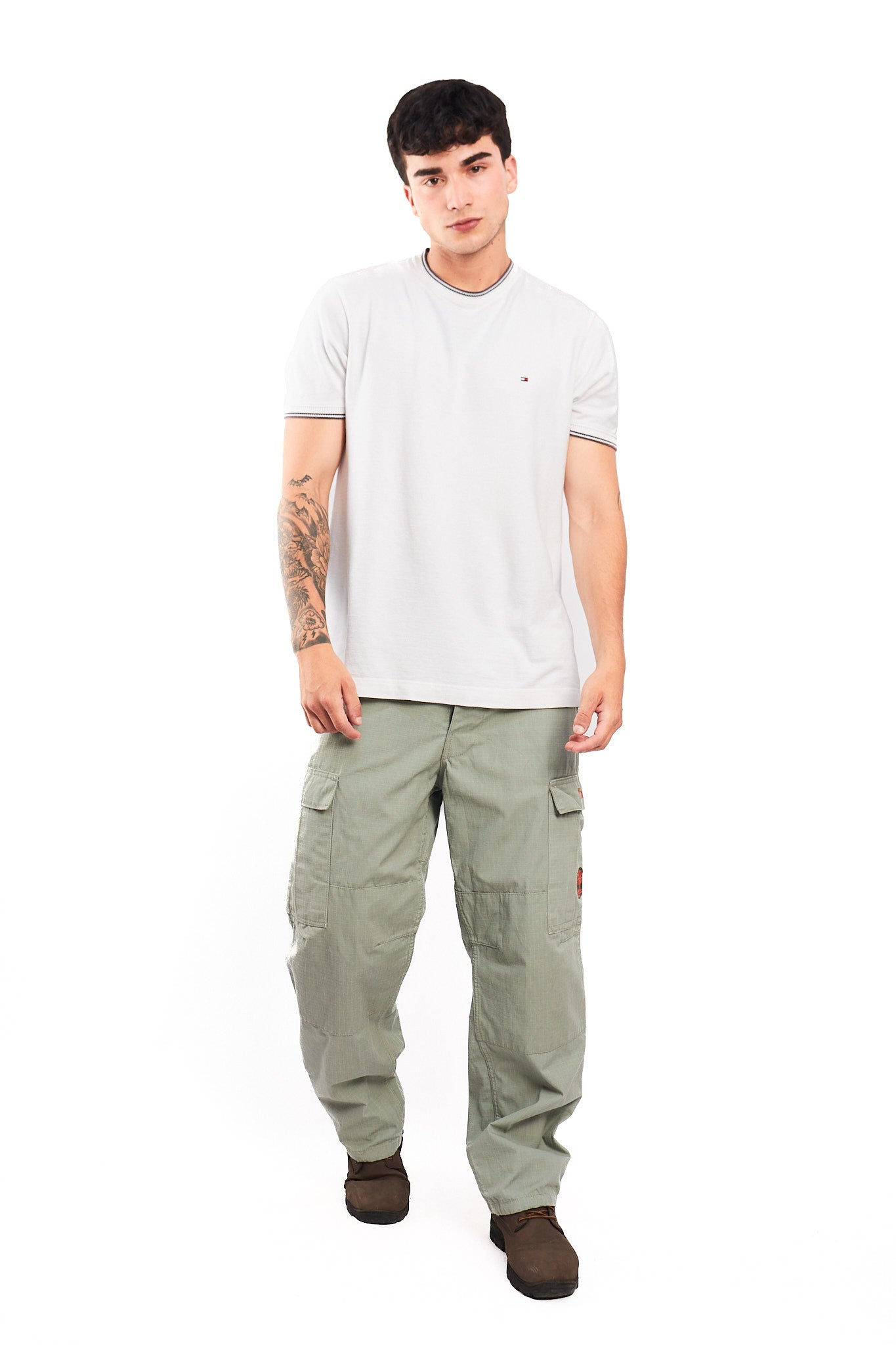 2000 Timberland Olive Green Baggy Cargo Pant (34/36)