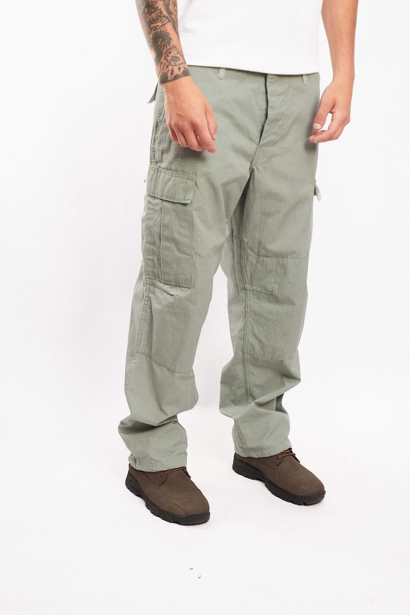 2000 Timberland Olive Green Baggy Cargo Pant (34/36)