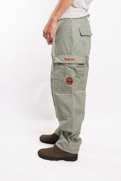 2000 Timberland Olive Green Baggy Cargo Pant (34/36)