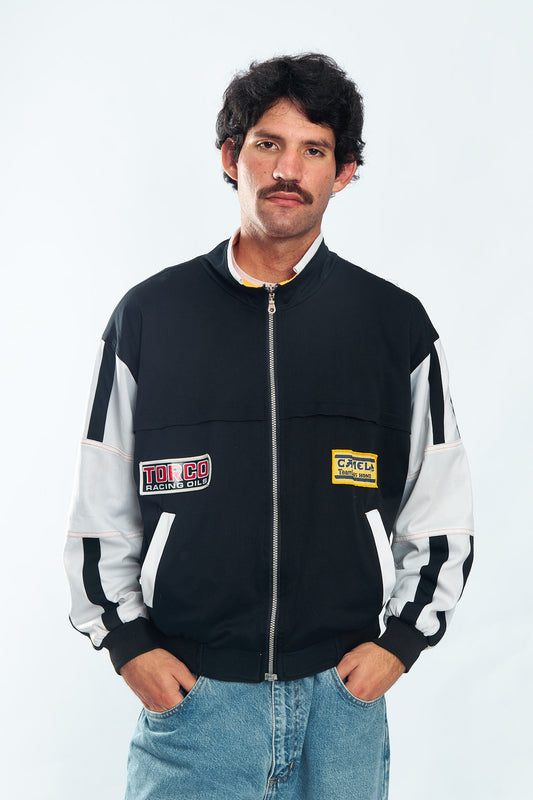 1990 F1 Camel Team Lotus Reversible Racing Jacket (M)